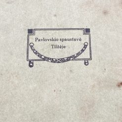 Knyga “Probočių anūkas. Mažosios Lietuvos buvusiejie rašytojai ir žymesniejie lietuvių kalbos mylėtojai” 1920 m. 1×14,5×22,5 cm