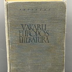 Knyga P. Koganas “Vakarų Europos Literatūra 2” 1948 m. 3,5x15x20,5 cm