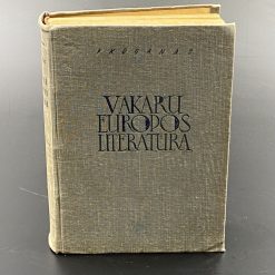 Knyga P. Koganas “Vakarų Europos Literatūra 1” 1947 m. 4x15x20,5 cm