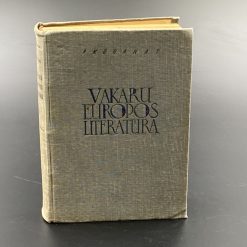 Knyga P. Koganas “Vakarų Europos Literatūra 1” 1947 m. 4x15x20,5 cm