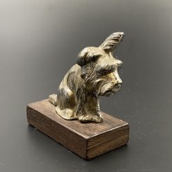 Metalinė šuns skulptūra 9x5x10 cm