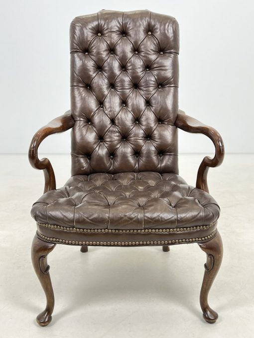 Chesterfield stiliaus odinis krėslas 58x68x111 cm (45)