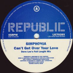 Simphonia – 1991 – Can’t Get Over Your Love