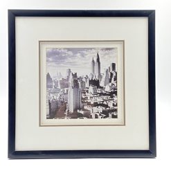 Printas “New York Manhattan” plastikiniame rėme 3,5x39x39 cm