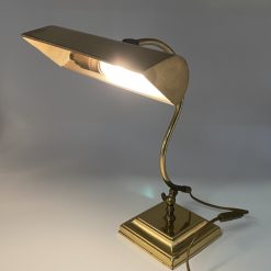 Žalvarinis stalinis šviestuvas 47x23x44 cm