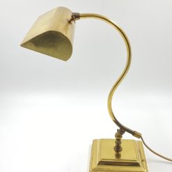 Žalvarinis stalinis šviestuvas 47x23x44 cm