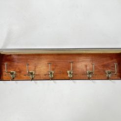 Senovinė sieninė kabykla 28x118x33 cm