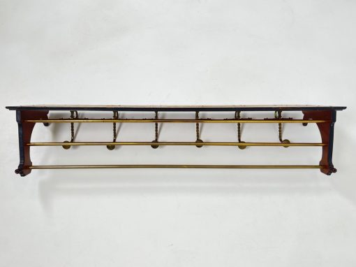 Senovinė sieninė kabykla 28x118x33 cm