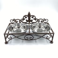 Dubenėliai gyvūnams ketaus stove 19x37x20 cm