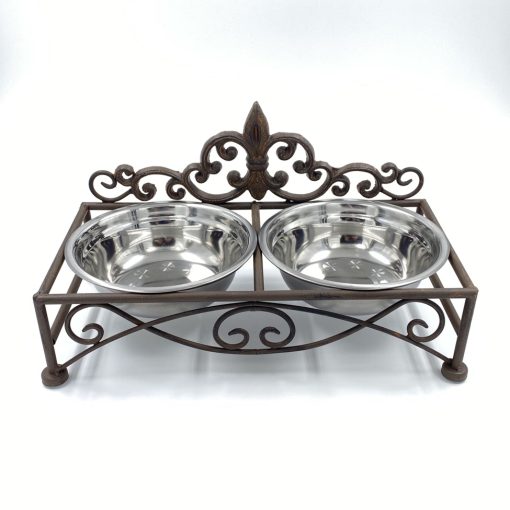 Dubenėliai gyvūnams ketaus stove 19x37x20 cm