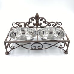 Dubenėliai gyvūnams ketaus stove 19x37x20 cm