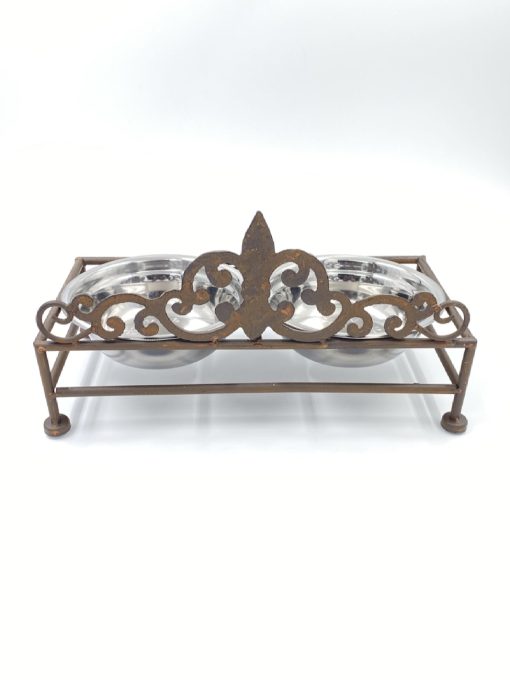 Dubenėliai gyvūnams ketaus stove 19x37x20 cm