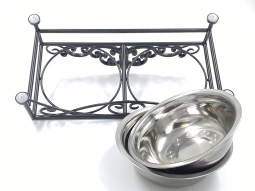 Dubenėliai gyvūnams ketaus stove 19x37x20 cm