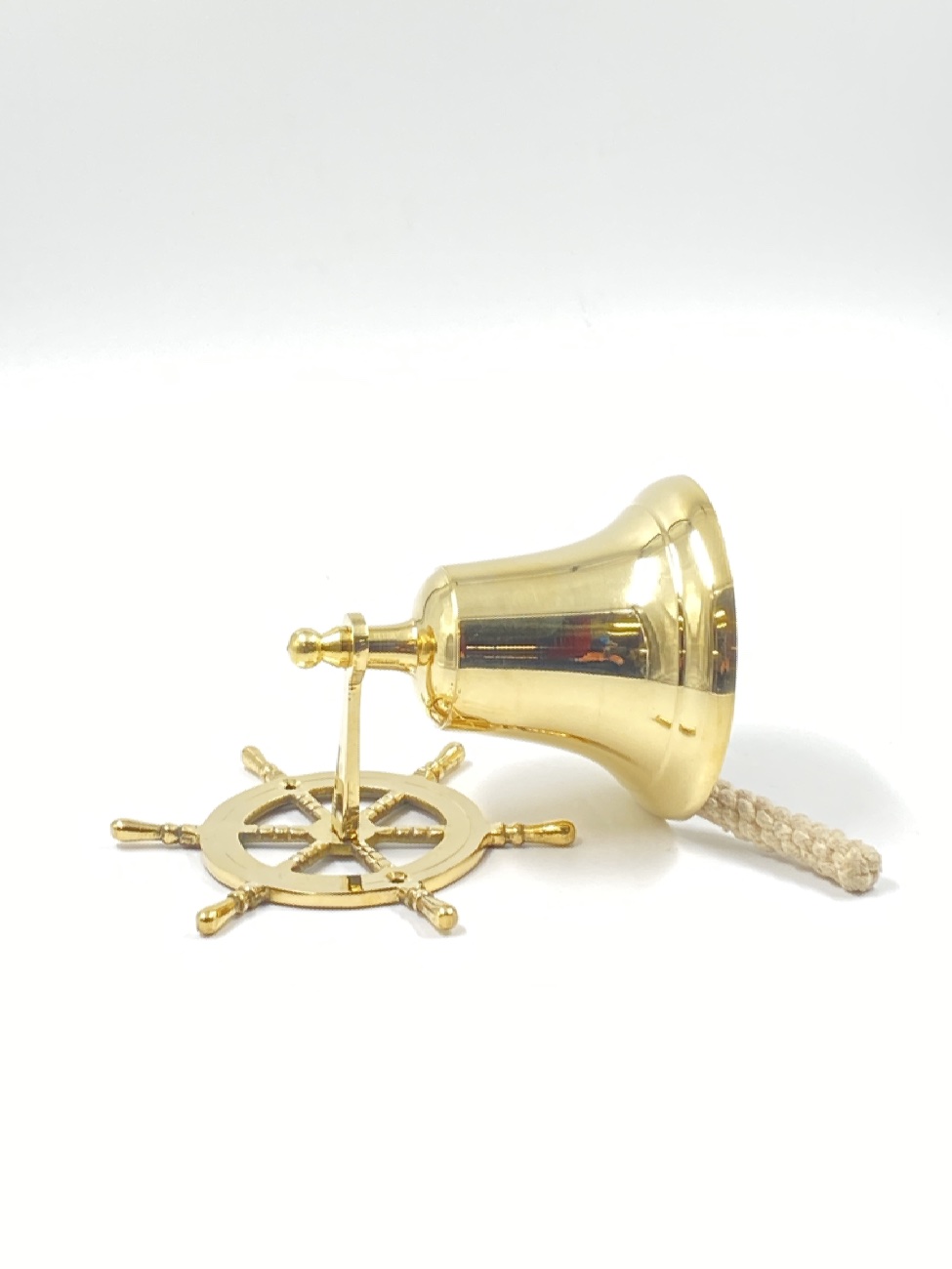 HM0283 varpas 5 Žalvarinis sieninis varpas 14x16x33 cm