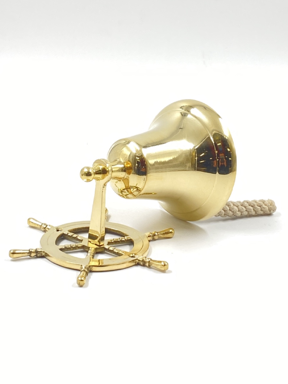 HM0283 varpas 7 Žalvarinis sieninis varpas 14x16x33 cm