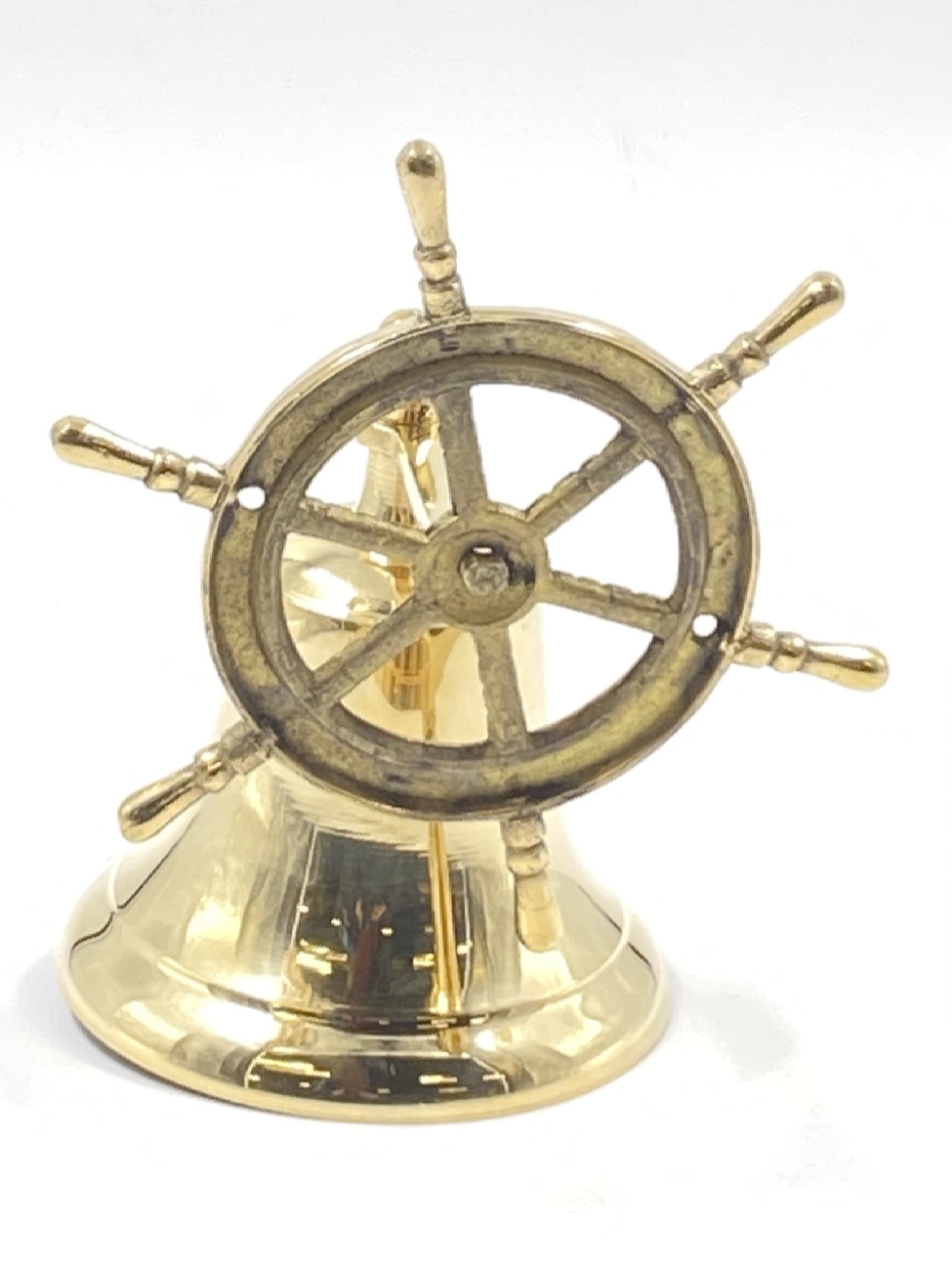 HM0283 varpas 9 Žalvarinis sieninis varpas 14x16x33 cm