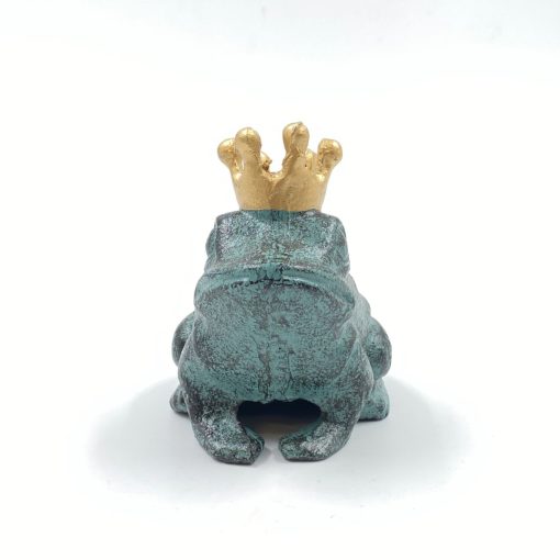 Ketaus statula “Varlė su karūna” 12x9x12 cm