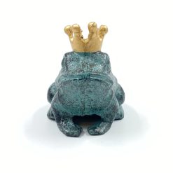 Ketaus statula “Varlė su karūna” 12x9x12 cm