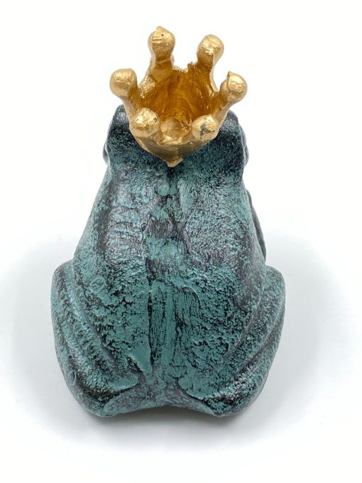 Ketaus statula “Varlė su karūna” 12x9x12 cm