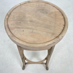 Thonet stiliaus nusmėliuota medinė baro kėdė 36x36x81 cm