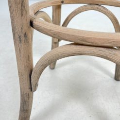 Thonet stiliaus nusmėliuota medinė baro kėdė 36x36x81 cm
