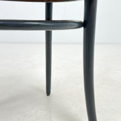 Thonet stiliaus medinė kėdė su gobeleno sėdimąja dalimi 42x41x91 cm, 49 cm