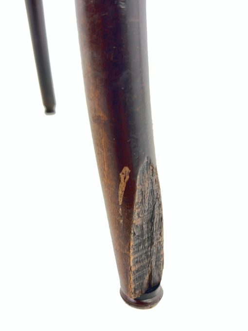 Thonet stiliaus medinis krėslas su veliūrine sėdimąja dalimi 52x60x81 cm, 48 cm