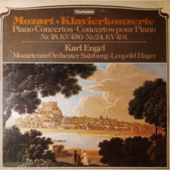 Wolfgang Amadeus Mozart, Leopold Hager, Das Mozarteum Orchester Salzburg, Karl Engel - 1975 - Klavierkonzert - Piano Concertos - Concertos Pour Piano - Nr.18 KV 456 / Nr.24 KV 491