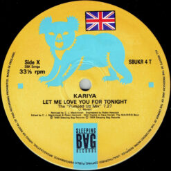 Kariya - 1989 - Let Me Love You For Tonight [Maxi]