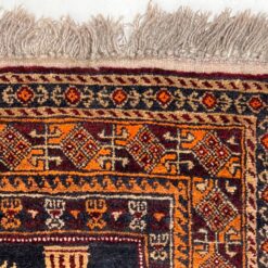 Vilnonis rankų darbo kilimas “Baluch” 91x145x2 cm