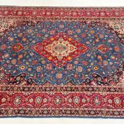 Vilnonis rankų darbo kilimas “Kashan” 250x366x2 cm