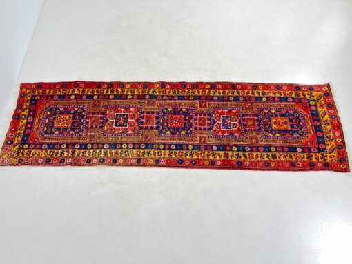 Vilnonis rankų darbo kiliminis takas “Shirwan” 99x331x1,5 cm