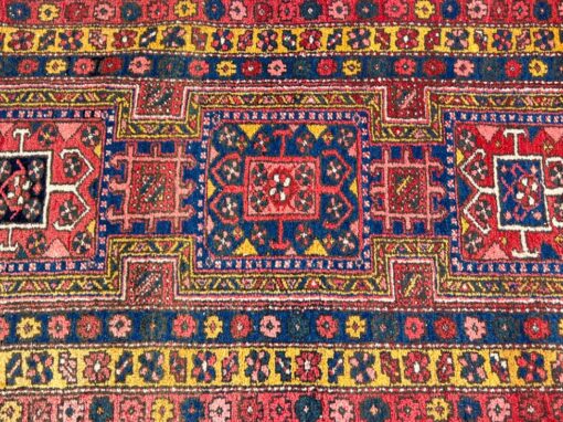 Vilnonis rankų darbo kiliminis takas “Shirwan” 99x331x1,5 cm