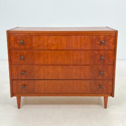 Vintažinė Mid Century stiliaus komoda 43x90x70 cm