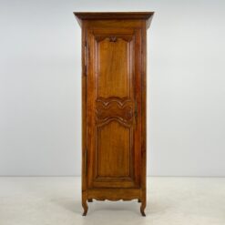 Senovinė ąžuolinė vienų durų spinta 55x82x209 cm