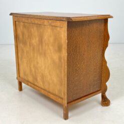 Ąžuolinė trijų stalčių komoda 40x75x67 cm