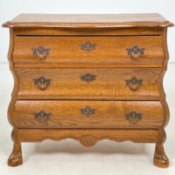 Ąžuolinė trijų stalčių komoda 40x75x67 cm