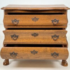 Ąžuolinė trijų stalčių komoda 40x75x67 cm