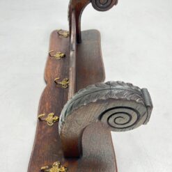 Ąžuolinė sieninė kabykla 32x86x35 cm