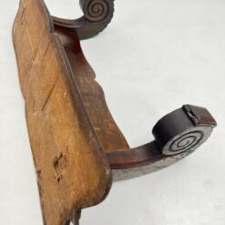 Ąžuolinė sieninė kabykla 32x86x35 cm