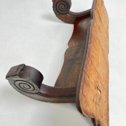 Ąžuolinė sieninė kabykla 32x86x35 cm