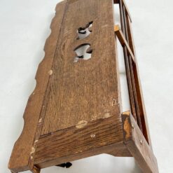 Ąžuolinė sieninė kabykla 22x95x35 cm