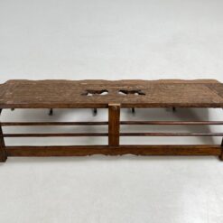 Ąžuolinė sieninė kabykla 22x95x35 cm