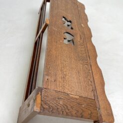 Ąžuolinė sieninė kabykla 22x95x35 cm