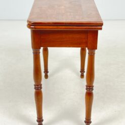 Riešutmedžio konsolinis staliukas 41,5x83x74 cm – žaidimų stalas 83x83x73 cm