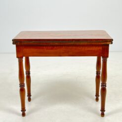 Riešutmedžio konsolinis staliukas 41,5x83x74 cm – žaidimų stalas 83x83x73 cm