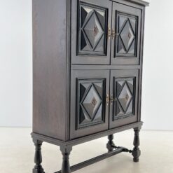 Ąžuolinė keturių durų komoda 45x116x165 cm