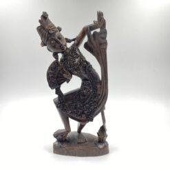 Rytietiška medinė statula "Šokanti moteris" 10x18x42 cm