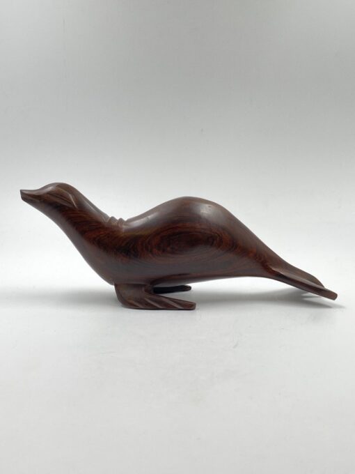 Medinė ruonio statula 30x8x12 cm