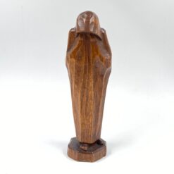 Medinė skulptūra " Šventasis" 11x11x34 cm
